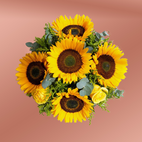 Sunflowers flower box